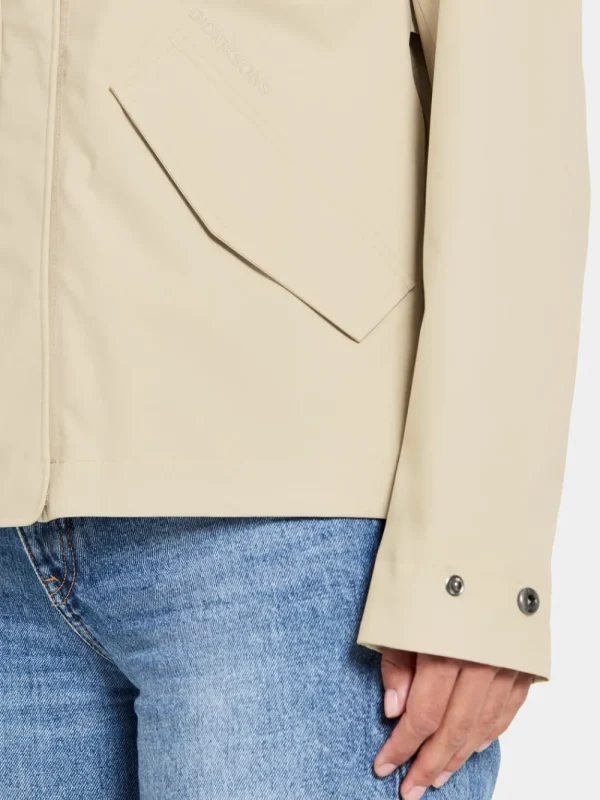 Discount Didriksons Mabel Jacket Clay Beige