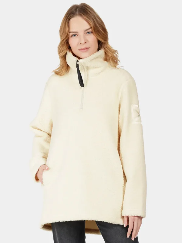 New Didriksons Marina Half-Zip White Foam