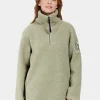 Store Didriksons Marina Half-Zip Wilted leaf