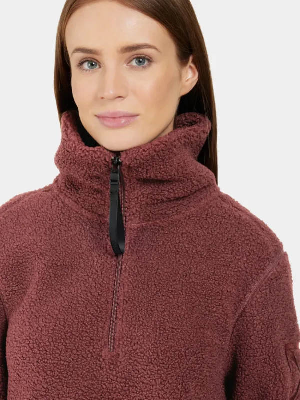 Fashion Didriksons Marina Half-Zip Old rust