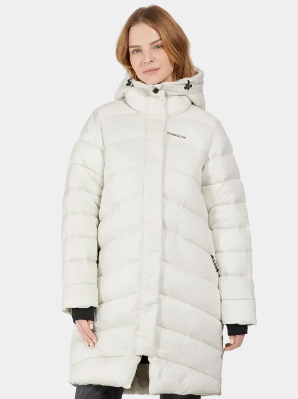 Discount Didriksons Marion Parka White Foam