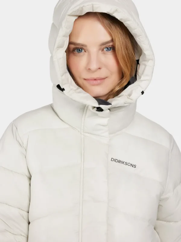 Discount Didriksons Marion Parka White Foam