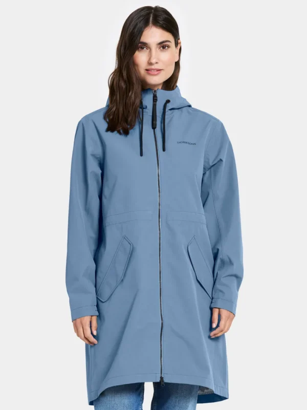 Shop Didriksons Marta Parka True blue