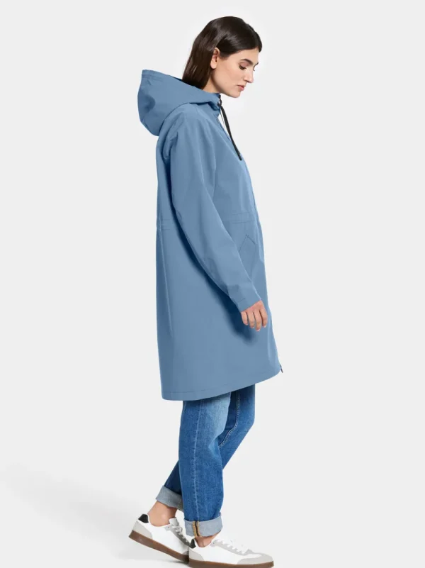 Shop Didriksons Marta Parka True blue