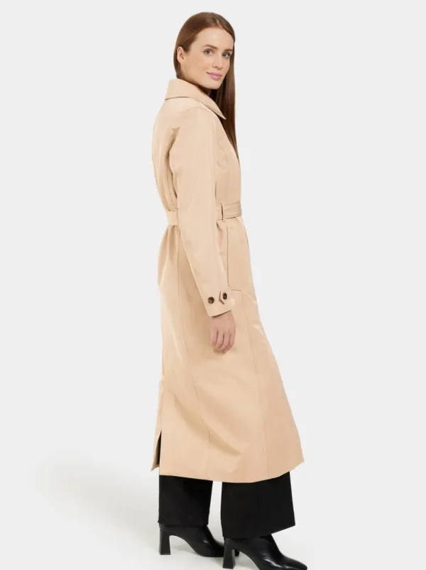 Flash Sale Didriksons Matilde Coat Long Beige