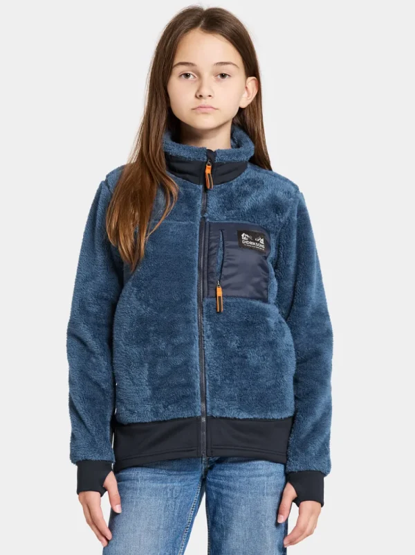 Discount Didriksons Mejram Kids' Jacket Galaxy Blue