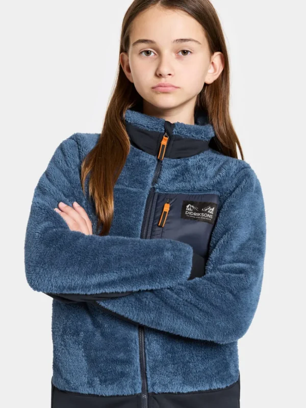 Discount Didriksons Mejram Kids' Jacket Galaxy Blue