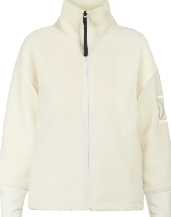 Fashion Didriksons Mella Full-Zip White Foam