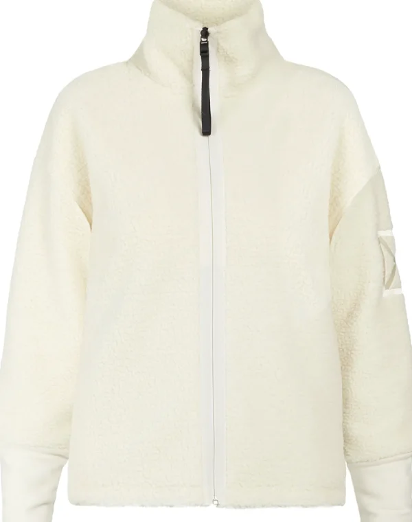 Fashion Didriksons Mella Full-Zip White Foam