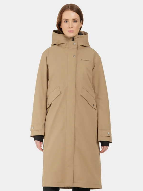 Best Sale Didriksons Mia Parka Long Wood