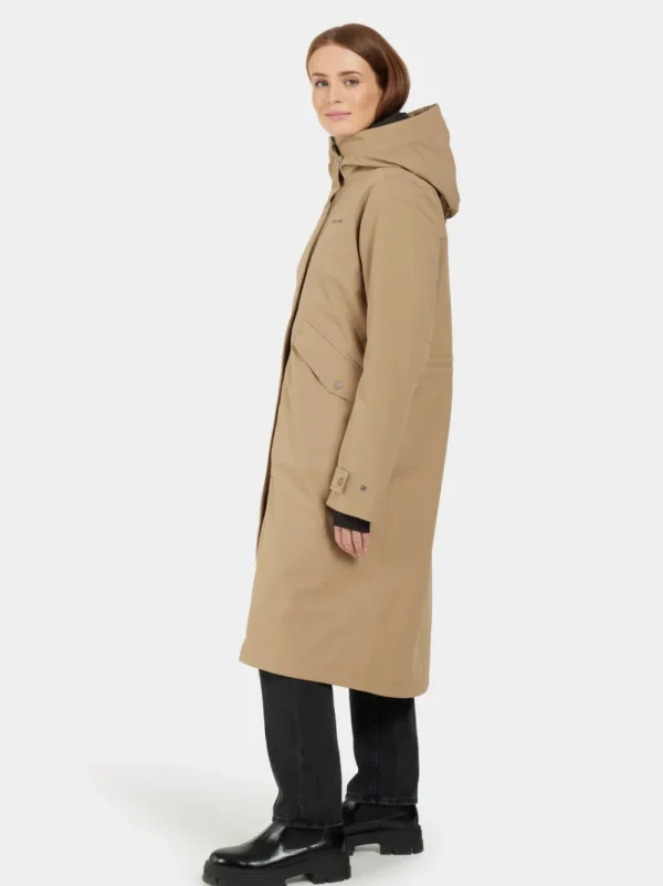 Best Sale Didriksons Mia Parka Long Wood