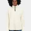 Outlet Didriksons Monia Half zip White Foam