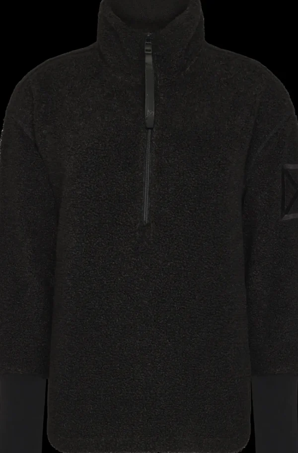 Store Didriksons Monia Half zip Black