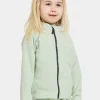 Outlet Didriksons Monte Kids' Full-Zip Pale Mint