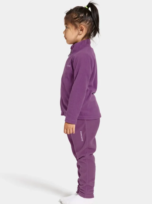 New Didriksons Monte Kids' Full-Zip Grape