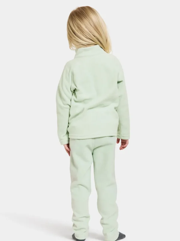 Outlet Didriksons Monte Kids' Full-Zip Pale Mint