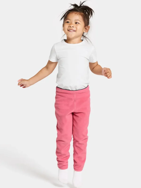 Outlet Didriksons Monte Kids' Pants Dusty Azalea