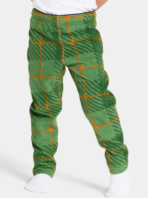 Best Sale Didriksons Monte Printed Kids' Pants Termos Termos Pine Green