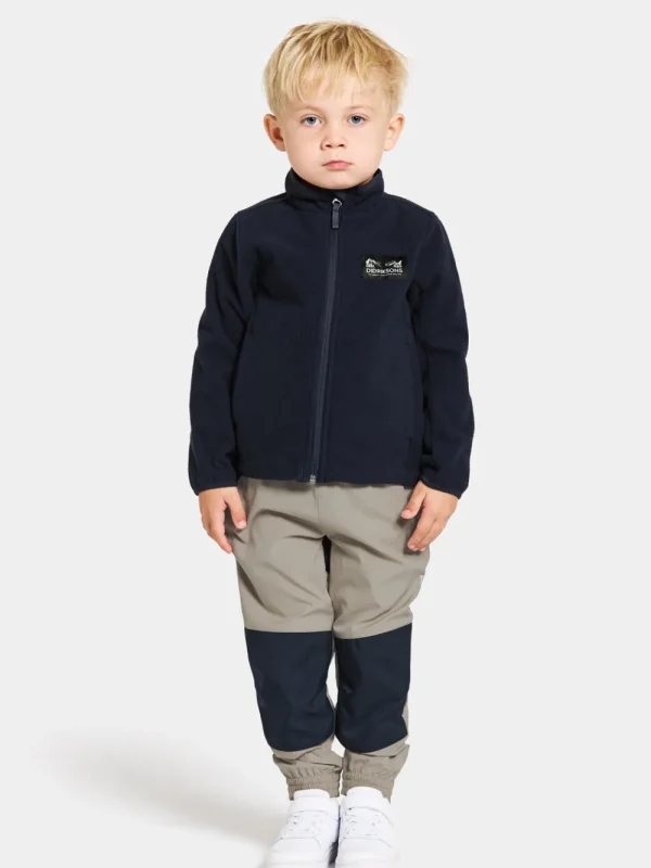 Shop Didriksons Muskot Kids' Jacket Dark Night Blue