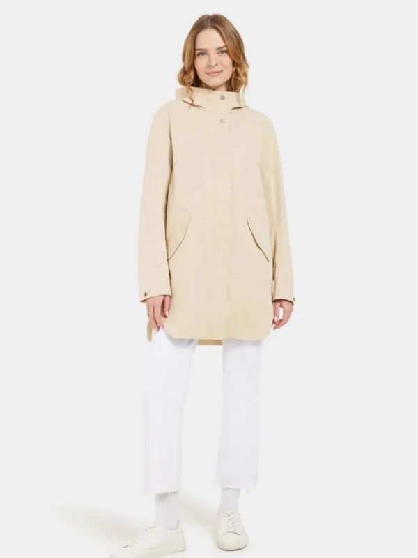 Shop Didriksons Naomi Parka Clay Beige