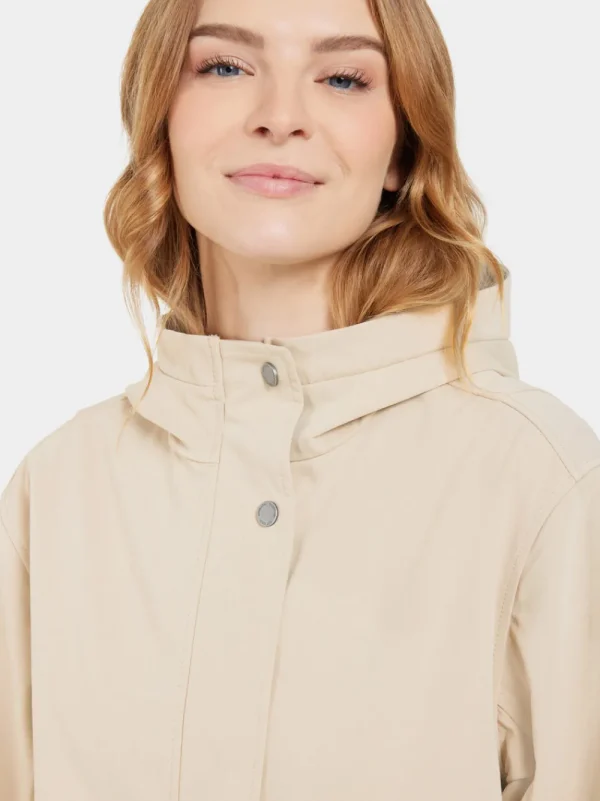 Shop Didriksons Naomi Parka Clay Beige