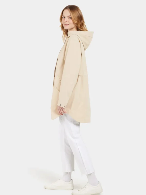 Shop Didriksons Naomi Parka Clay Beige