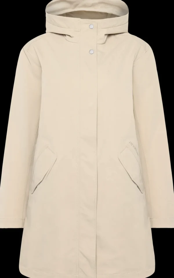 Shop Didriksons Naomi Parka Clay Beige