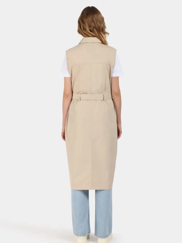 Online Didriksons Nellie Vest Clay Beige