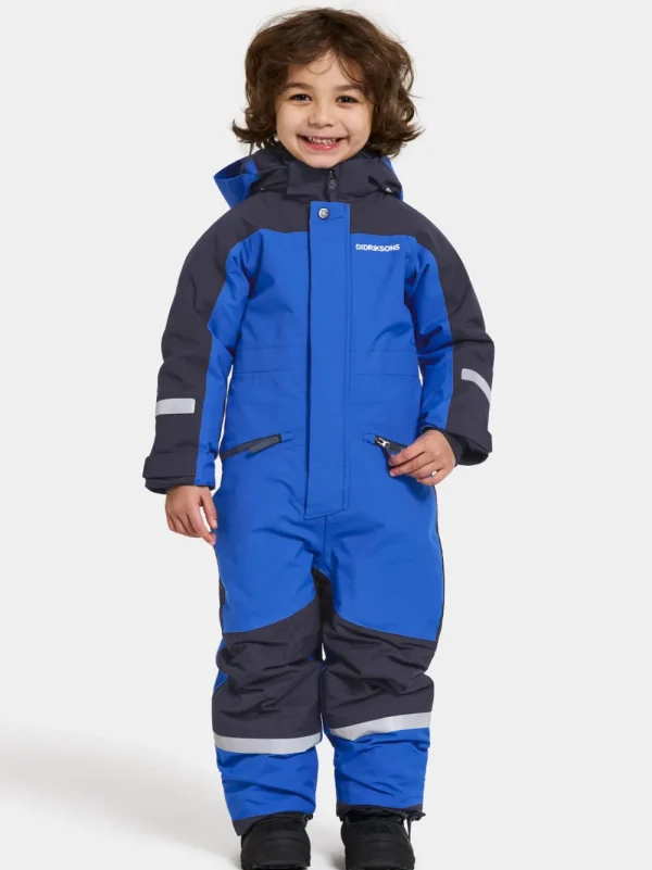 Discount Didriksons Neptun Kids' Coverall Caribbean blue