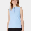 Cheap Didriksons Nikki Sleeveless Polo Sea Blue