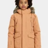 Cheap Didriksons Oxid Kids' Parka Almond Brown