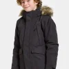 Outlet Didriksons Oxid Kids' Parka Black