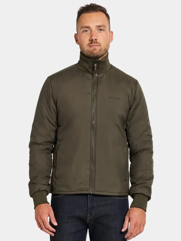 Discount Didriksons Peder Jacket Fog Green