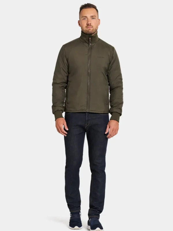 Discount Didriksons Peder Jacket Fog Green