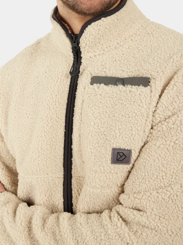 Store Didriksons Phoenix Full-Zip Clay Beige