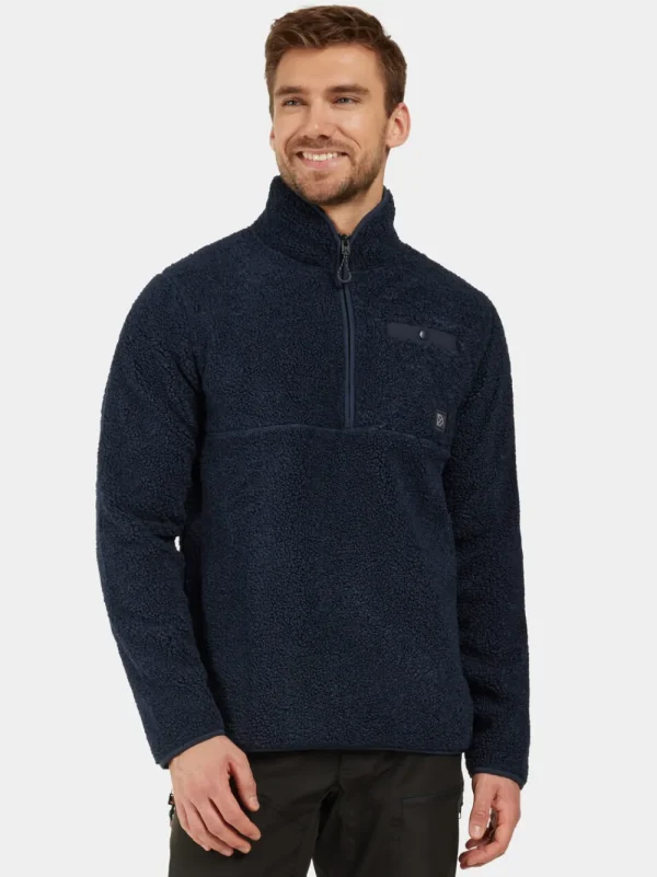 Cheap Didriksons Phoenix Half-Zip Dark Night Blue