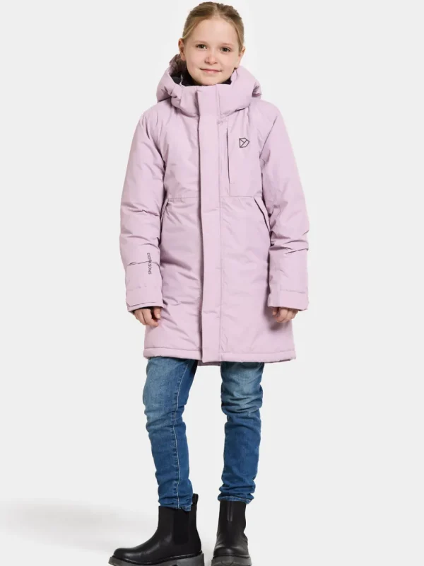 Outlet Didriksons Porfyr Kids' Parka Dusty lilac