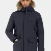 Clearance Didriksons Rick Parka Dark Night Blue