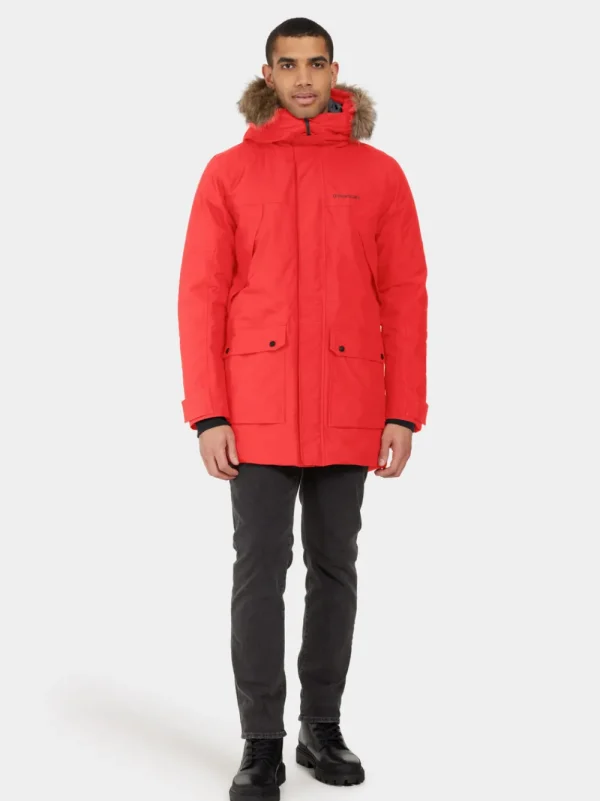 Store Didriksons Rick Parka Pomme Red