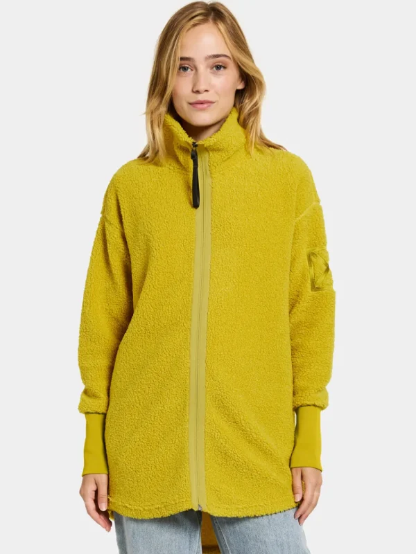 Fashion Didriksons Sally Full-Zip Yellow Bloom