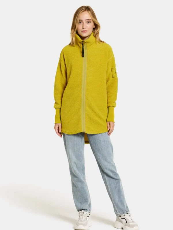 Fashion Didriksons Sally Full-Zip Yellow Bloom