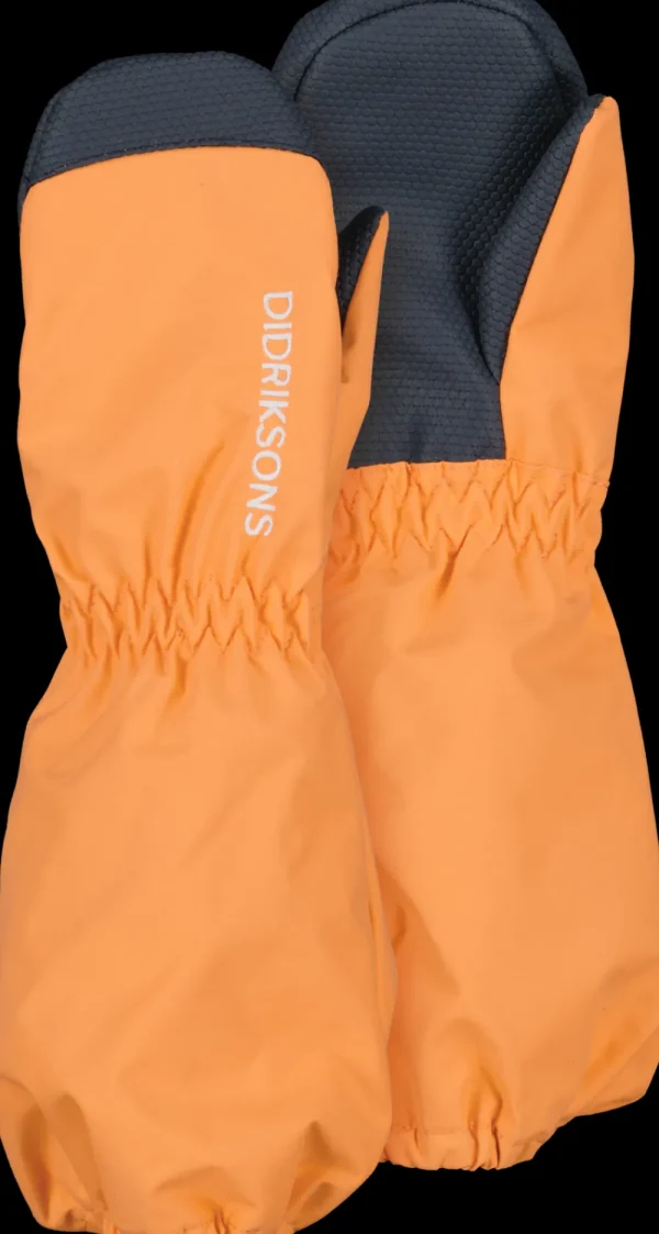 Sale Didriksons Shell Kids' Gloves Papaya Orange