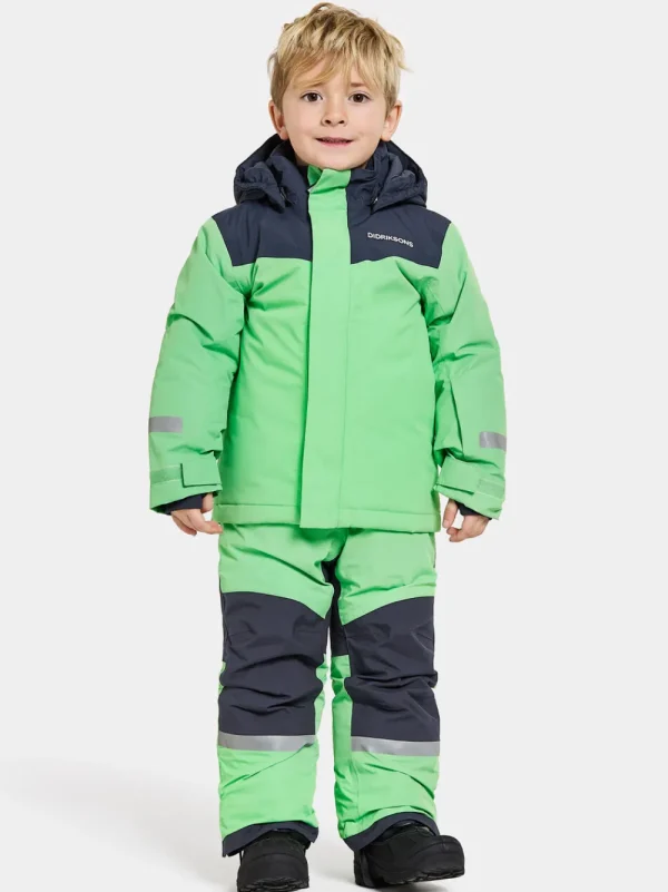 Best Sale Didriksons Skare Kids' Set Dusty Lime