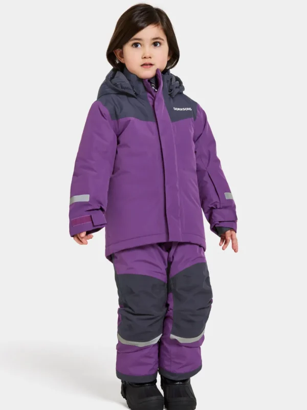 Best Didriksons Skare Kids' Set Royal Purple