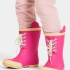 Outlet Didriksons Splashman Kid's Boots Plastic Pink