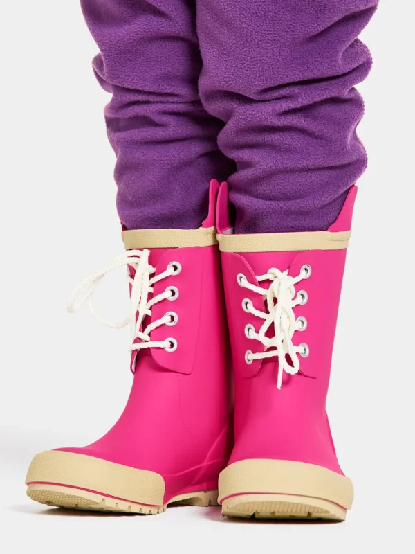 Outlet Didriksons Splashman Kid's Boots Plastic Pink