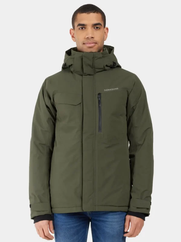 Clearance Didriksons Stefan Jacket Deep Green