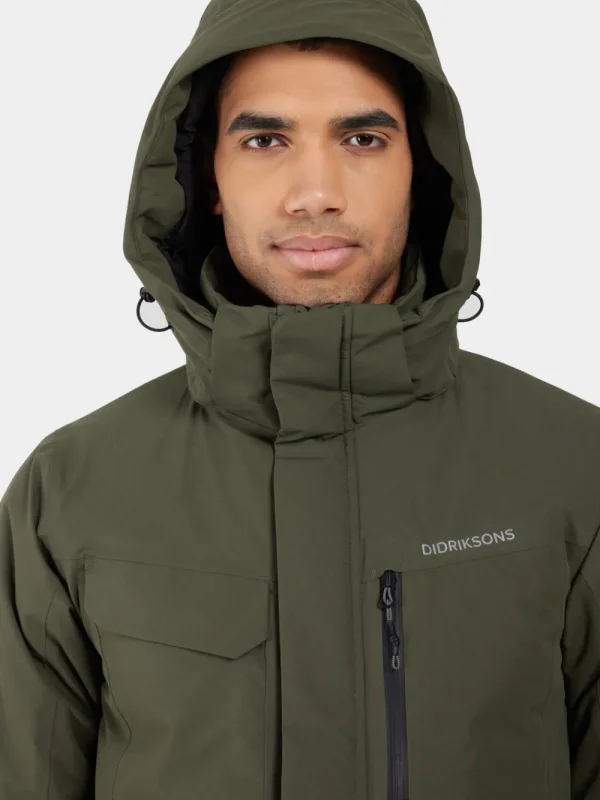 Clearance Didriksons Stefan Jacket Deep Green