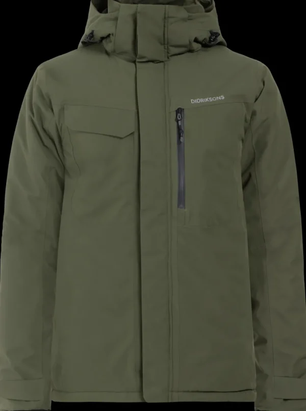 Clearance Didriksons Stefan Jacket Deep Green