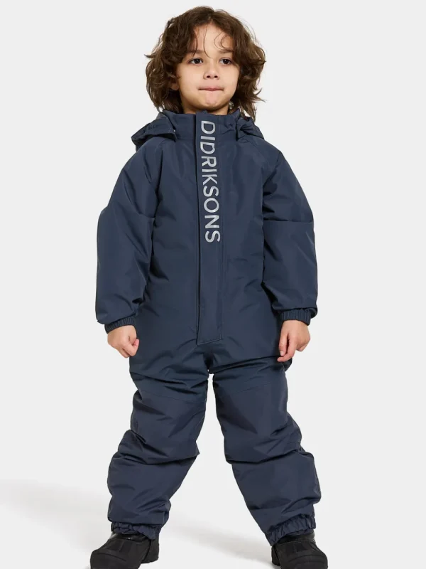 Cheap Didriksons Talvi Kids' Coverall Navy